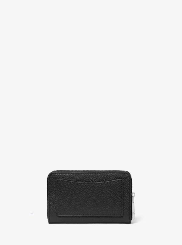 Damske Penazenky Michael Kors Small Pebbled Leather Čierne - Doplnky Michael Kors Nejlevnejsi | YZHSK-3895